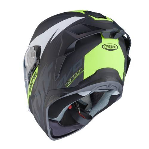 CASCO DRIFT EVO CARBON MATT ANTRACHITE / YELLOW FLUO CABERG
