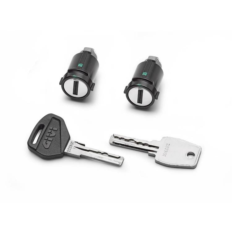 GIVI KIT CHIAVE SOSTITUIBILE 2 CILINDRETTI | SLR102
