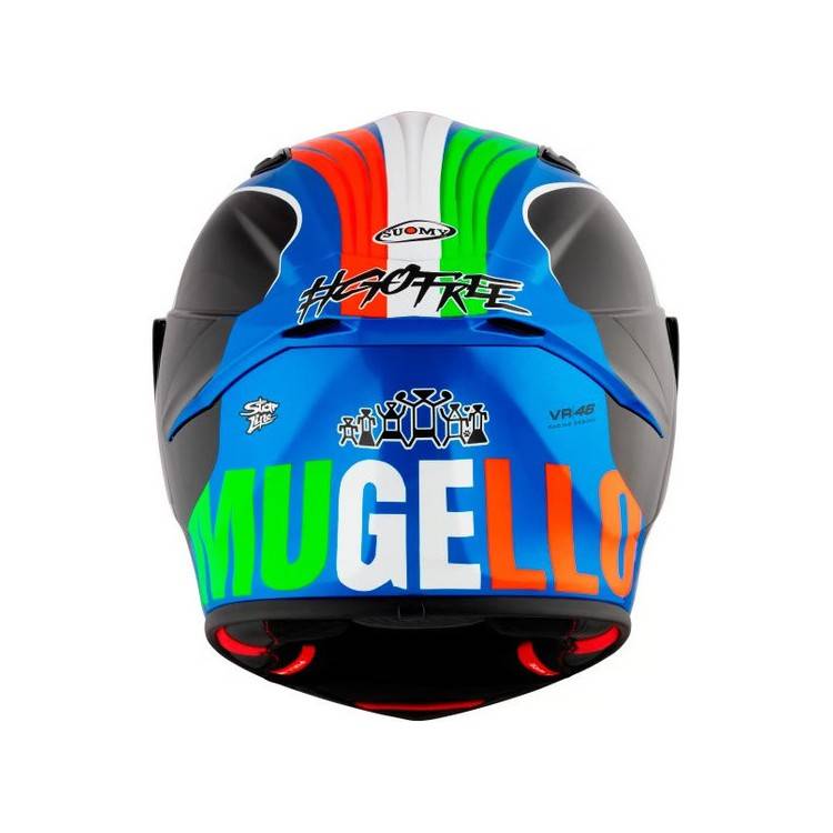 CASCO INTEGRALE TRACK-1 PECCO MUGELLO 2022 (NO SPONSOR) /E06 | SUOMY