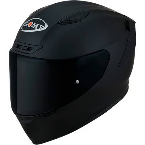 CASCO INTEGRALE TRACK-1 PLAIN MATT BLACK /E06 | SUOMY