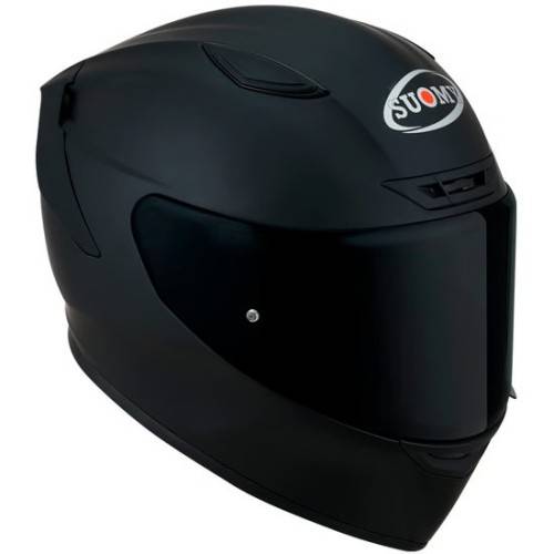 CASCO INTEGRALE TRACK-1 PLAIN MATT BLACK /E06 | SUOMY