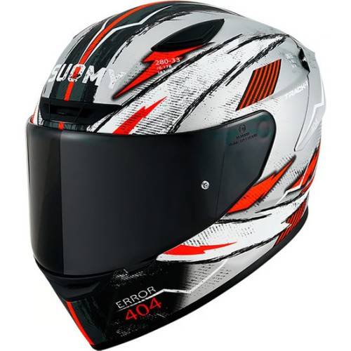 CASCO INTEGRALE TRACK-1 404 MATT SILVER /E06 | SUOMY