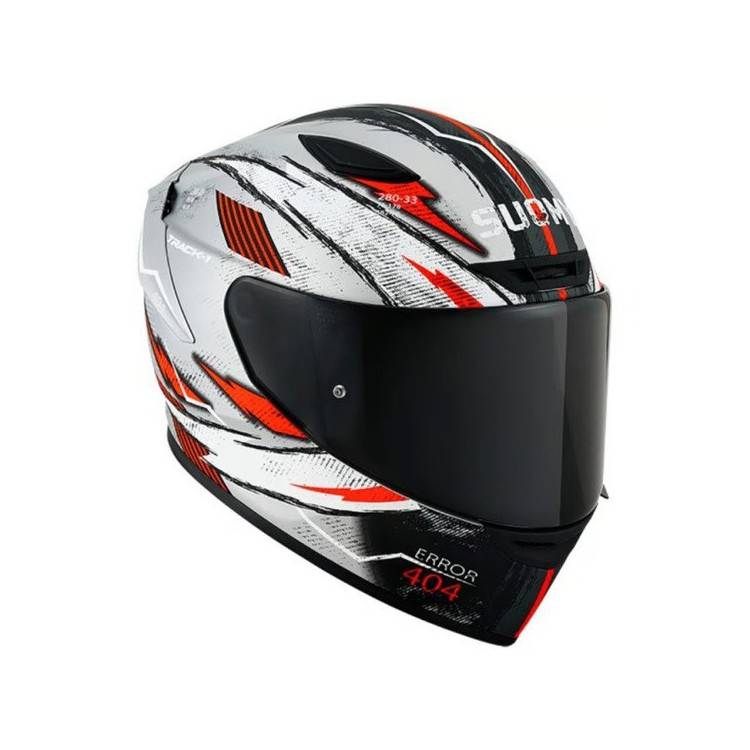 CASCO INTEGRALE TRACK-1 404 MATT SILVER /E06 | SUOMY
