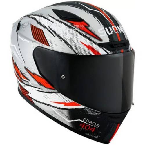 CASCO INTEGRALE TRACK-1 404 MATT SILVER /E06 | SUOMY