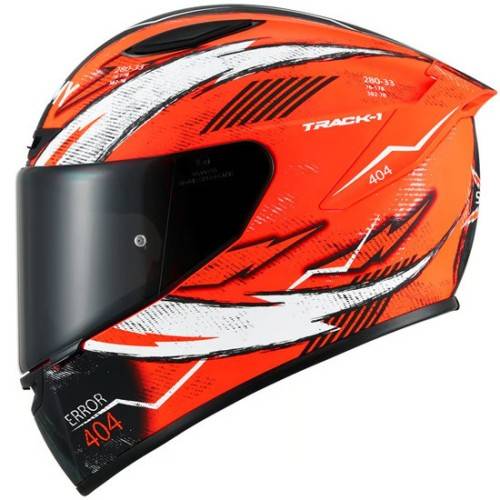 CASCO INTEGRALE TRACK-1 404 MATT ORANGE FLUO /E06 | SUOMY