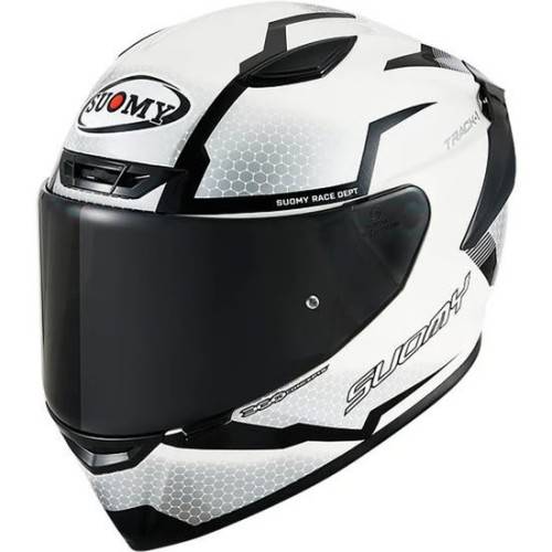 CASCO INTEGRALE TRACK-1 REACTION WHITE/BLACK /E06 | SUOMY