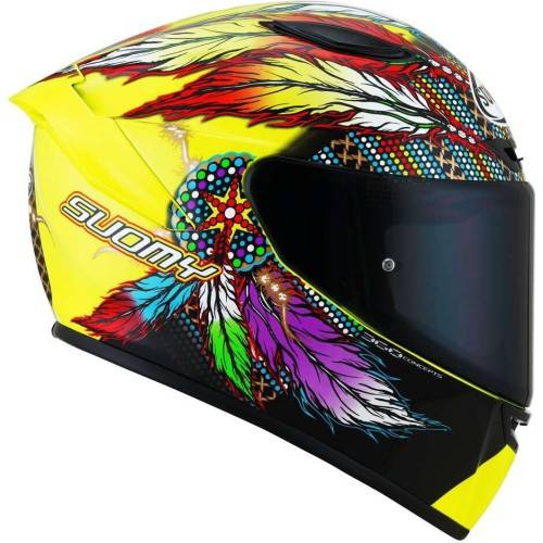 CASCO INTEGRALE TRACK-1 CHIEFTAIN MULTI YELLOW /E06 | SUOMY