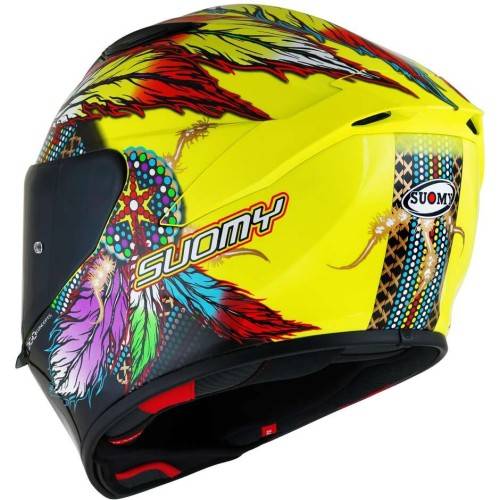 CASCO INTEGRALE TRACK-1 CHIEFTAIN MULTI YELLOW /E06 | SUOMY