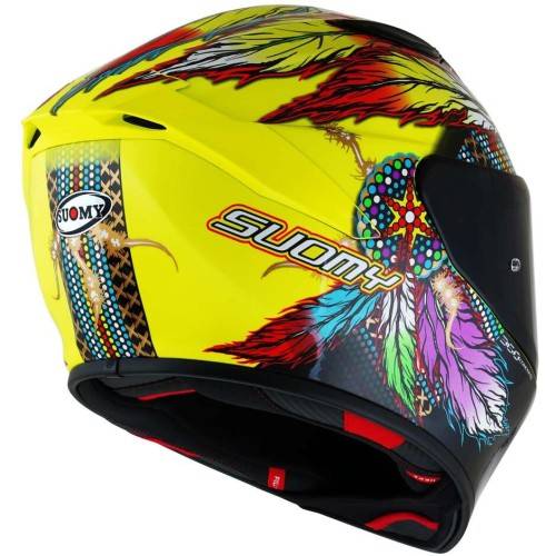 CASCO INTEGRALE TRACK-1 CHIEFTAIN MULTI YELLOW /E06 | SUOMY