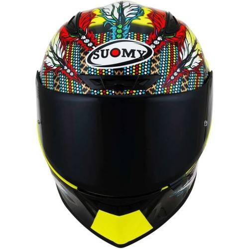 CASCO INTEGRALE TRACK-1 CHIEFTAIN MULTI YELLOW /E06 | SUOMY
