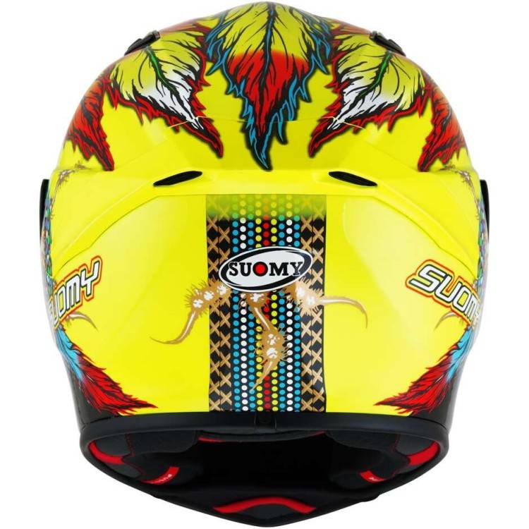CASCO INTEGRALE TRACK-1 CHIEFTAIN MULTI YELLOW /E06 | SUOMY