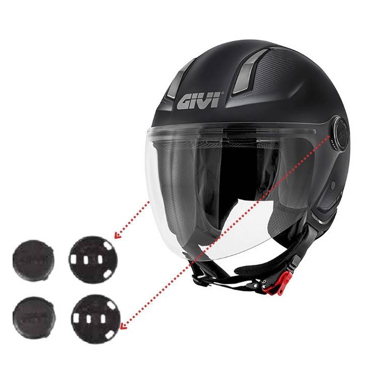 GIVI PLACCHE BLOCCO VISIERA 11.7 | Z2682R