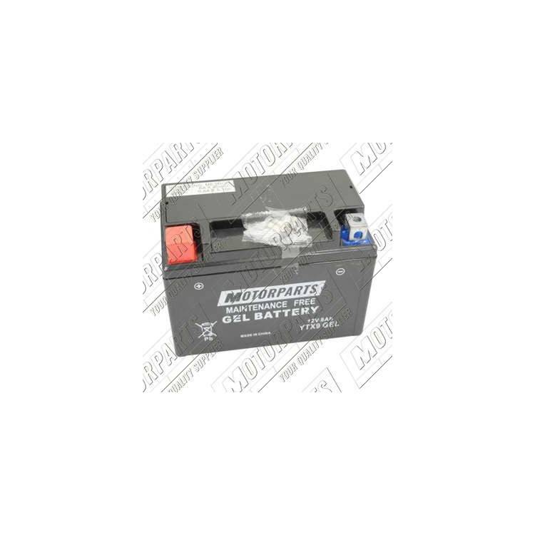 MOTORPARTS BATTERIA YTX9 GEL [12V 8AH] | 0012760