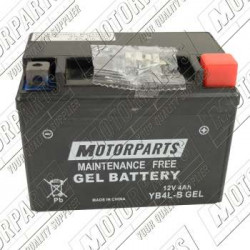 MOTORPARTS BATTERIA YB4L-B GEL [12V 4AH] | 0012740