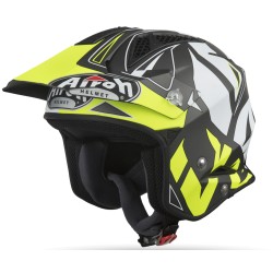 CASCO TRR S CONVERT YELLOW MATT AIROH