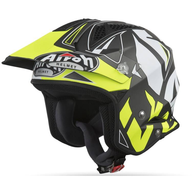 CASCO TRR S CONVERT YELLOW MATT AIROH