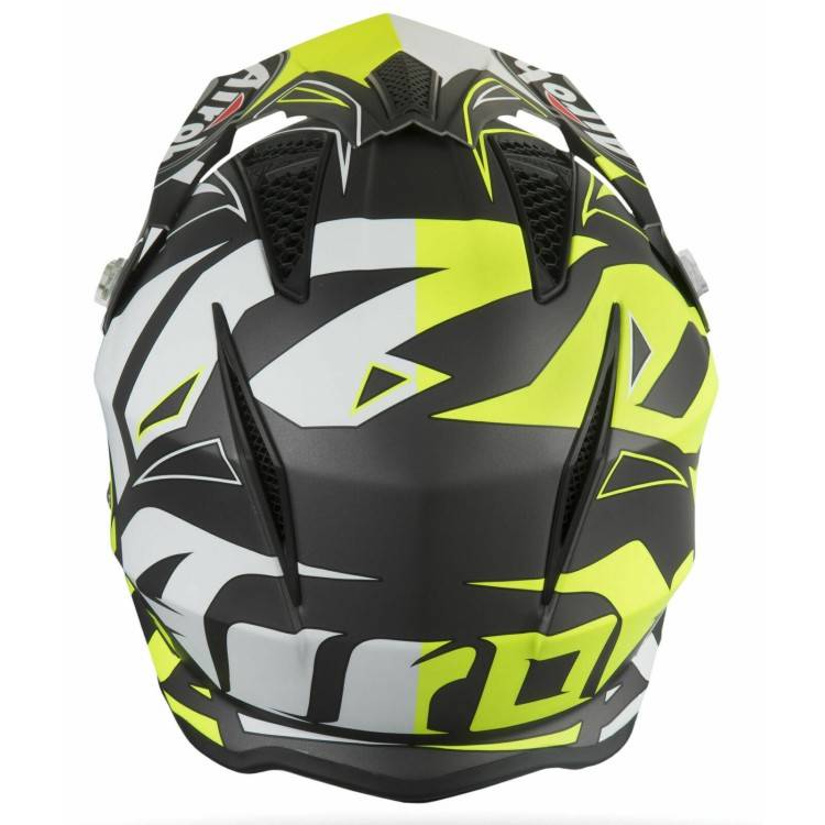 CASCO TRR S CONVERT YELLOW MATT AIROH
