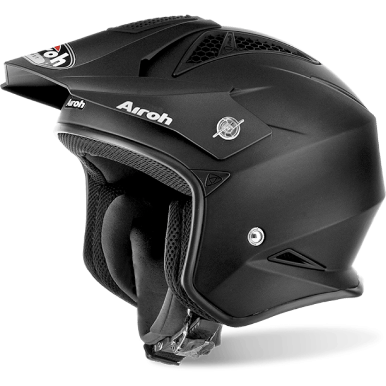 CASCO TRR S COLOR BLACK MATT AIROH