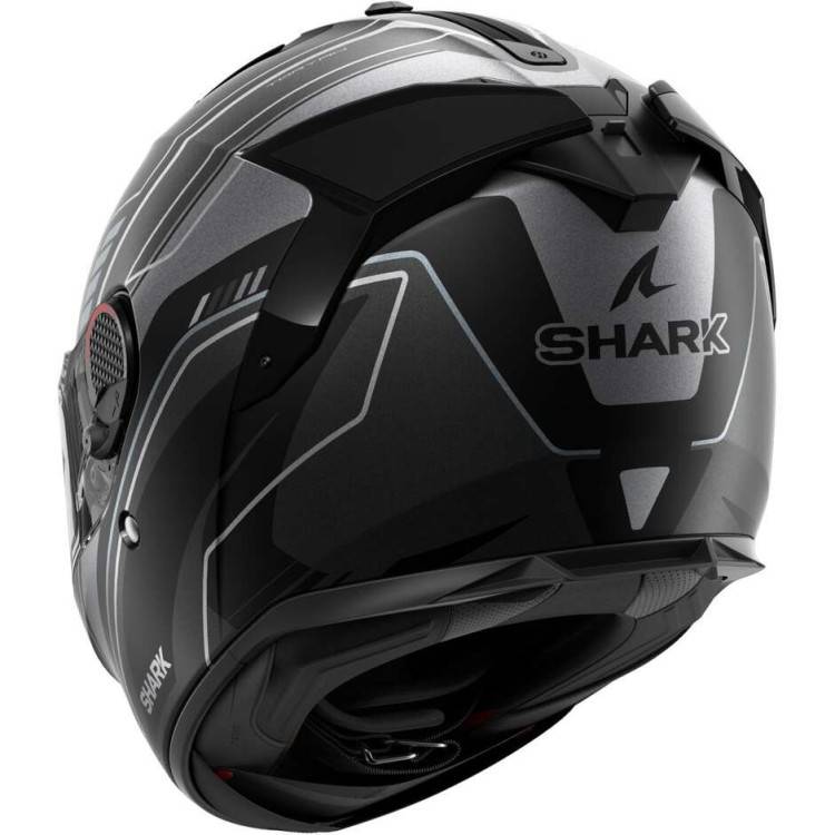 CASCO INTEGRALE SPARTAN GT PRO TORYAN MAT BLACK ANTHRACITE ANTHRACITE | SHARK HELMETS