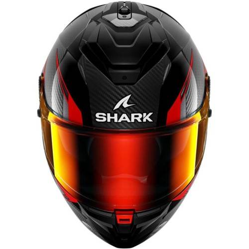 CASCO INTEGRALE SPARTAN GT PRO KULTRAM CARBON CARBON BLACK RED | SHARK HELMETS