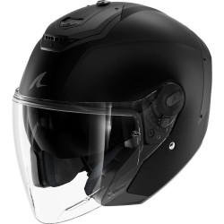 CASCO MODULARE RS JET BLANK MAT BLACK  MAT | SHARK HELMETS