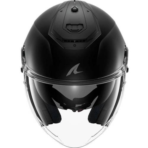 CASCO MODULARE RS JET BLANK MAT BLACK  MAT | SHARK HELMETS
