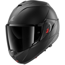 CASCO MODULARE OXO DARK SHADOW MAT BLACK  MAT | SHARK HELMETS