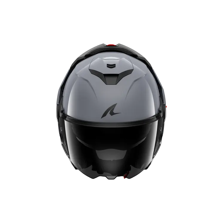 CASCO MODULARE OXO DARK SHADOW GUN SILVER | SHARK HELMETS