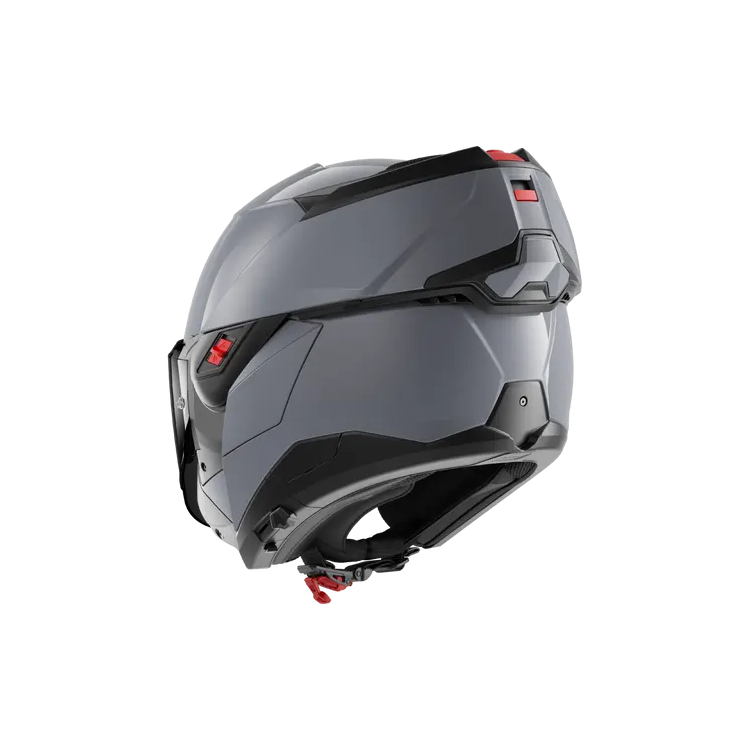 CASCO MODULARE OXO DARK SHADOW GUN SILVER | SHARK HELMETS