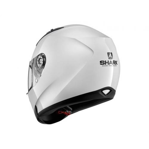 CASCO INTEGRALE SHARK RIDILL BIANCO LUCIDO BLANK  WHU
