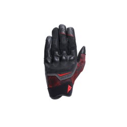 ERMEX GLOVES | BLACK RED-LAVA | DAINESE