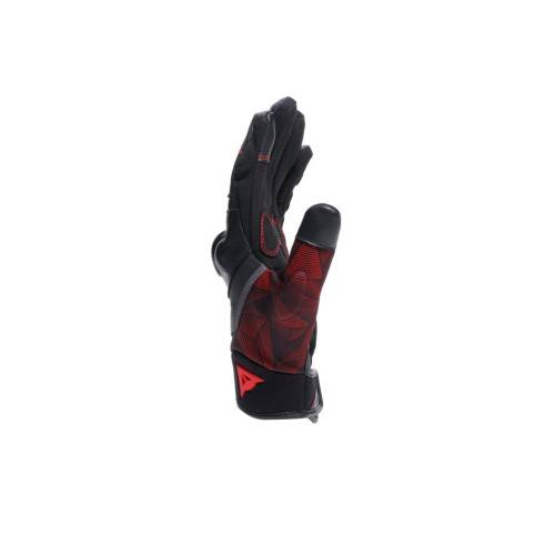 ERMEX GLOVES | BLACK RED-LAVA | DAINESE