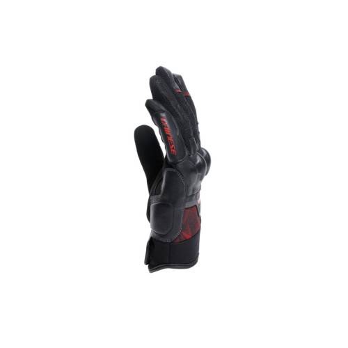 ERMEX GLOVES | BLACK RED-LAVA | DAINESE