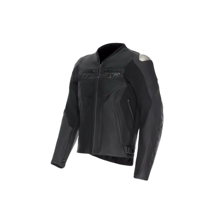 RACING 5 LEATHER JACKET | BLACK BLACK BLACK | DAINESE