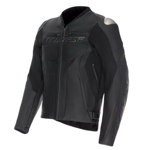RACING 5 LEATHER JACKET | BLACK BLACK BLACK | DAINESE