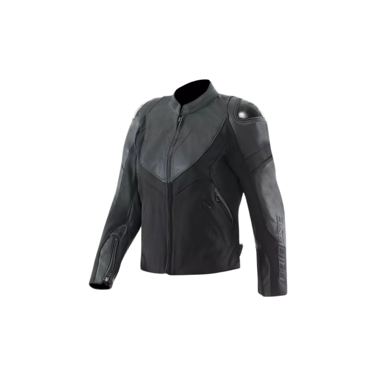 IPERATTIVA LEATHER-TEX JACKET LADY | BLACK BLACK | DAINESE