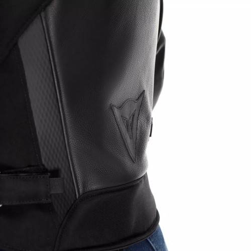 IPERATTIVA LEATHER-TEX JACKET LADY | BLACK BLACK | DAINESE
