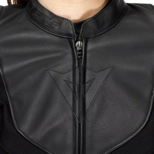IPERATTIVA LEATHER-TEX JACKET LADY | BLACK BLACK | DAINESE