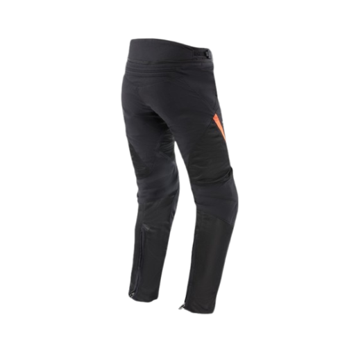 DRAKE 2 SUPER AIR TEX PANTS | BLACK ANTHRACITE RED-FLUO | DAINESE