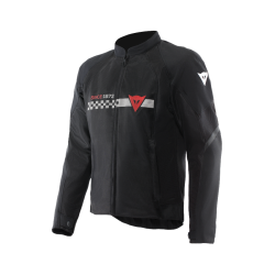 HEROSPHERE AIR TEX JACKET | BLACK WHITE STRIPES RED | DAINESE
