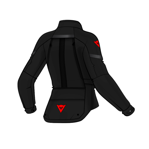 MANGEN ABSØLUTESHELL PRO JACKET WMN | BLACK BLACK | DAINESE