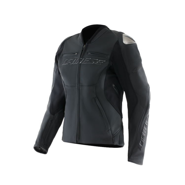 RACING 5 LEATHER JACKET WMN | BLACK BLACK | DAINESE