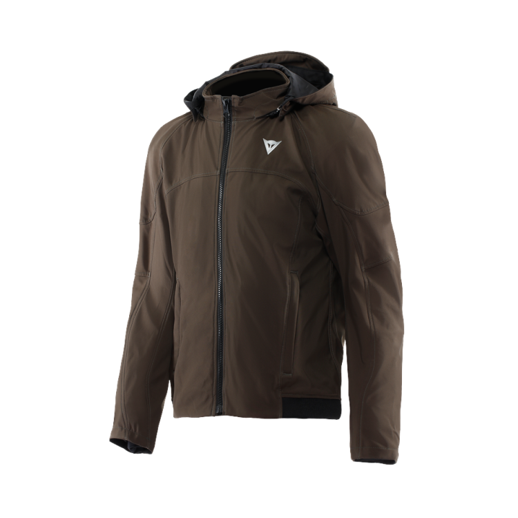 IGNITE 2 SOFT SHELL HOODIE TEX JACKET | GREEN | DAINESE