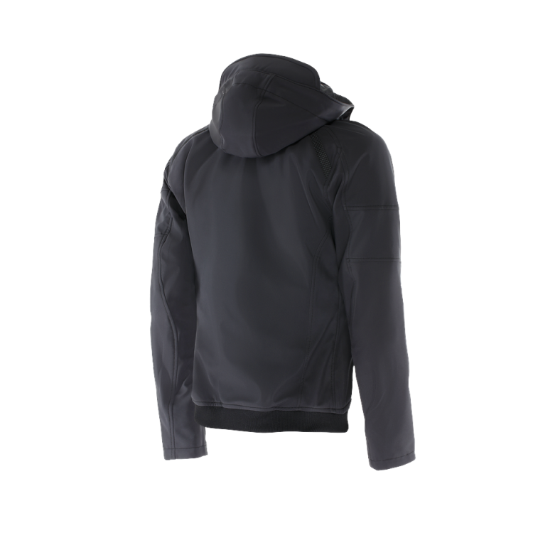 IGNITE 2 SOFT SHELL HOODIE TEX JACKET LADY | BLACK | DAINESE
