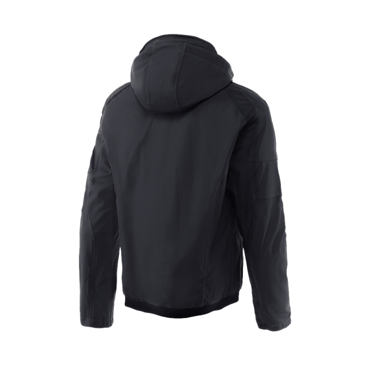 IGNITE 2 SOFT SHELL HOODIE TEX JACKET | BLACK | DAINESE