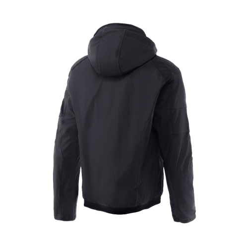 IGNITE 2 SOFT SHELL HOODIE TEX JACKET | BLACK | DAINESE