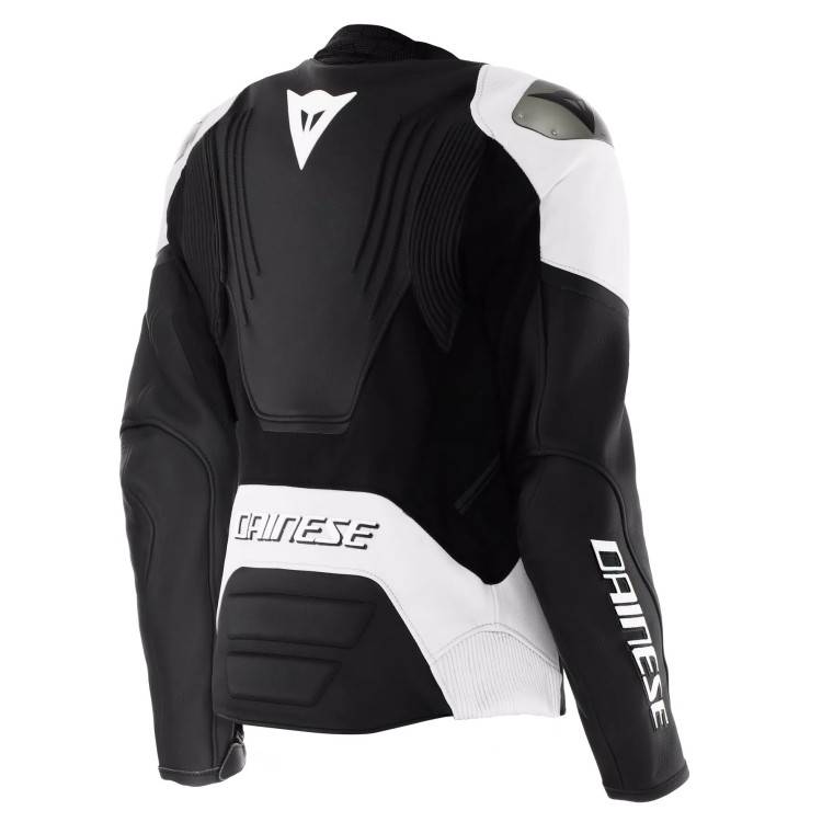 RACING 5 LEATHER JACKET WMN | BLACK WHITE | DAINESE