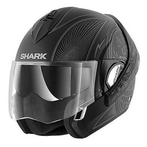 CASCO INTEGRALE EVOLINE 3 MEZCAL MAT  -KAS- HE9347 | SHARK