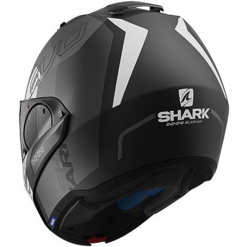 CASCO INTEGRALE EVO-ONE 2 SLASHER MAT  -KAW- HE9715 | SHARK