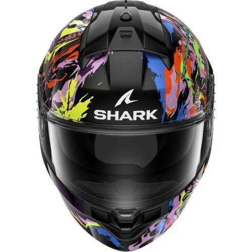 CASCO INTEGRALE RIDILL 2 RAGING BEAST BLACK VIOLET YELLOW | SHARK